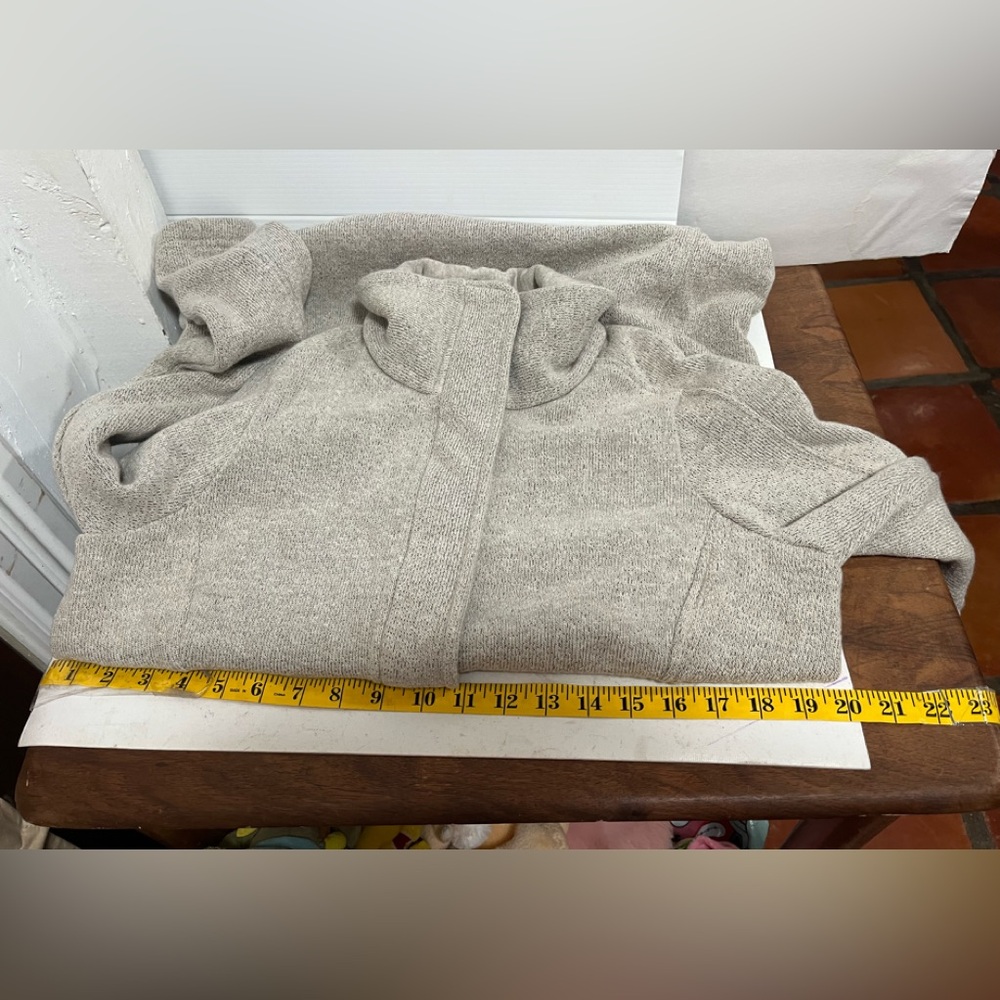 KUHL sweater cream color hint of gray size M Y2K - Picture 6 of 8